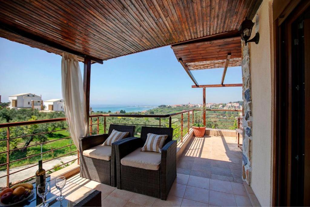 Villa Laskari Sea View Νέα Μουδανιά Εξωτερικό φωτογραφία